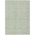 9' X 12' Sage And Green Striped Washable Indoor Outdoor Area Rug