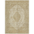 8' X 10' Ivory And Beige Medallion Washable Indoor Outdoor Area Rug