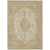8' X 10' Ivory And Beige Medallion Washable Indoor Outdoor Area Rug