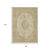 8' X 10' Ivory And Beige Medallion Washable Indoor Outdoor Area Rug