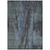9' X 12' Blue And Gray Abstract Washable Indoor Outdoor Area Rug
