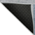 9' X 12' Gray Charcoal And Blue Geometric Washable Indoor Outdoor Area Rug