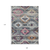 9' X 12' Gray Charcoal And Silver Southwestern Washable Indoor Outdoor Area Rug