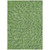 9' X 12' Green Blue And Ivory Polka Dot Washable Indoor Outdoor Area Rug