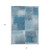 8' X 10' Denim Blue And Navy Blue Abstract Washable Indoor Outdoor Area Rug - 608219144432