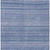 8' X 10' Denim Blue And Sky Blue Striped Washable Indoor Outdoor Area Rug - Denim Blue, Sky Blue