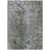 10' X 14' Brown And Gray Abstract Washable Indoor Outdoor Area Rug