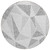 8' Gray Charcoal And Silver Round Geometric Washable Indoor Outdoor Area Rug