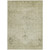 8' X 10' Beige Taupe And Brown Oriental Washable Indoor Outdoor Area Rug