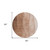 8' Brown Beige And Chocolate Round Ombre Washable Indoor Outdoor Area Rug