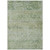 9' X 12' Artichoke Green And Ivory Abstract Washable Indoor Outdoor Area Rug - Artichoke Green, Ivory