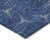 8' X 10' Navy Blue And Ivory Geometric Washable Indoor Outdoor Area Rug - Navy Blue, Ivory