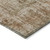 9' X 12' Beige And Copper Abstract Washable Indoor Outdoor Area Rug