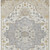 10' X 14' Beige Ivory And Gray Oriental Washable Indoor Outdoor Area Rug