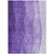 9' X 12' Purple Lilac And Lavender Ombre Washable Indoor Outdoor Area Rug