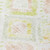 9' X 12' Pink Green And Beige Geometric Washable Indoor Outdoor Area Rug