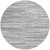 8' Gray And Ivory Round Abstract Washable Indoor Outdoor Area Rug Modern Style - Gray, Ivory Color