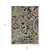 9' X 12' Black And Artichoke Green Paisley Washable Indoor Outdoor Area Rug