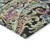 9' X 12' Black And Artichoke Green Paisley Washable Indoor Outdoor Area Rug