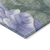 8' X 10' Lavender And Olive Green Floral Washable Indoor Outdoor Area Rug