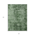 10' X 14' Emerald Abstract Washable Non Skid Indoor Outdoor Area Rug