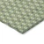 9' X 12' Green And Gray Floral Washable Indoor Outdoor Area Rug - Green, Gray