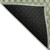 9' X 12' Green And Gray Floral Washable Indoor Outdoor Area Rug - Green, Gray