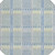 8' Denim Blue Green And Ivory Round Plaid Washable Indoor Outdoor Area Rug