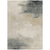 8' X 10' Beige Taupe And Ivory Abstract Washable Indoor Outdoor Area Rug