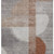10' X 14' Taupe And Rust Geometric Washable Indoor Outdoor Area Rug