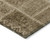 8' X 10' Brown And Beige Patchwork Washable Indoor Outdoor Area Rug