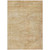 8' X 10' Linen And Wheat Aztec Washable Indoor Outdoor Area Rug