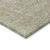 8' X 10' Ivory And Brown Abstract Washable Indoor Outdoor Area Rug