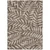 8' X 10' Brown And Beige Floral Washable Indoor Outdoor Area Rug - Brown, Beige