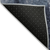 9' X 12' Navy Blue Black And Gray Abstract Washable Indoor Outdoor Area Rug