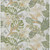 10' X 14' Ivory Wheat And Olive Green Botanical Leaves Washable Indoor Outdoor Area Rug