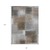 8' X 10' Silver Gray And Beige Abstract Washable Indoor Outdoor Area Rug