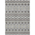 9' X 12' Gray Brown And Ivory Moroccan Washable Indoor Outdoor Area Rug