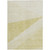 8' X 10' Wheat Gold And Ivory Geometric Washable Indoor Outdoor Area Rug - 608219293178