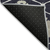 9' X 12' Black Ivory And Taupe Medallion Washable Indoor Outdoor Area Rug