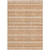 9' X 12' Terra Cotta And Beige Southwestern Washable Indoor Outdoor Area Rug