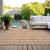 9' X 12' Terra Cotta And Beige Southwestern Washable Indoor Outdoor Area Rug