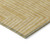 8' X 10' Gold And Ivory Geometric Washable Indoor Outdoor Area Rug Transitional Style - Gold, Ivory Color