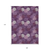 9' X 12' Eggplant Lavender And Ivory Polka Dot Washable Indoor Outdoor Area Rug
