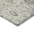 8' X 10' Beige Brown And Green Damask Washable Indoor Outdoor Area Rug