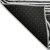8' X 10' Black And White Abstract Washable Indoor Outdoor Area Rug