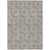 9' X 12' Taupe And Ivory Geometric Washable Indoor Outdoor Area Rug Transitional Style - Taupe, Ivory Color
