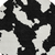 8' Black And Ivory Round Abstract Washable Indoor Outdoor Area Rug