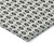 10' X 14' Ivory And Black Floral Washable Indoor Outdoor Area Rug