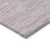 9' X 12' Blush Pink And Beige Striped Washable Indoor Outdoor Area Rug